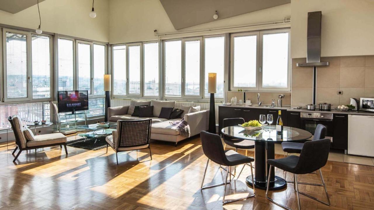 Apartment With The View Belgrád Kültér fotó